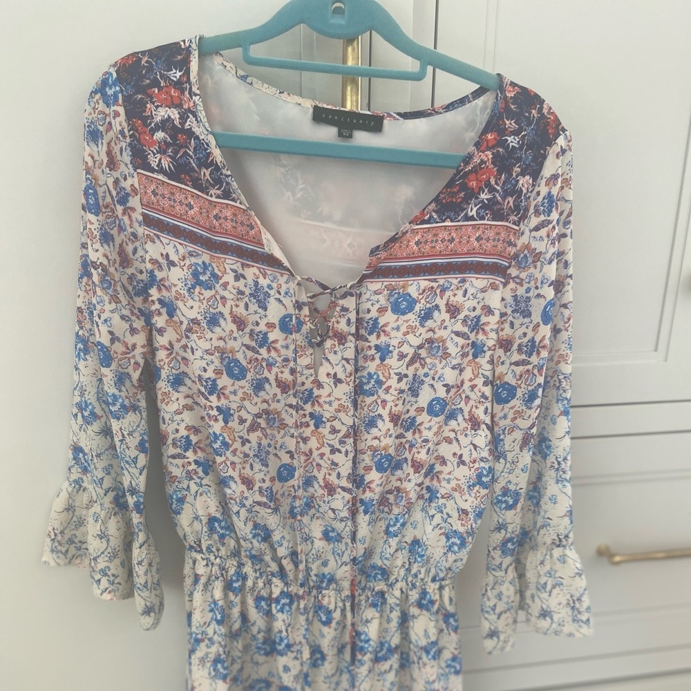 Sanctuary Floral Mini Dress